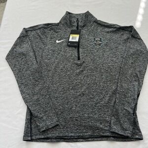 NWT Nike Running Quarter Zip Pullover Size Small Las Vegas Bowl Gray